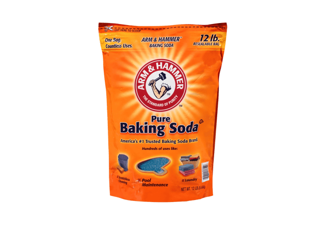 baking soda for concrete oil removal