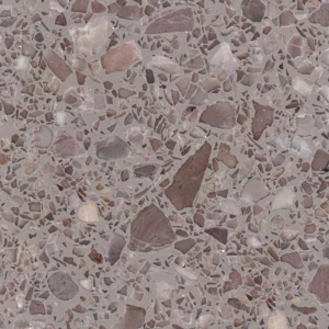 Beige blend terrazzo sample