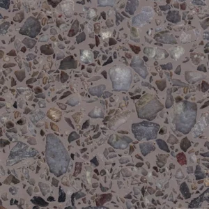 Misty Gray Terrazzo Sample