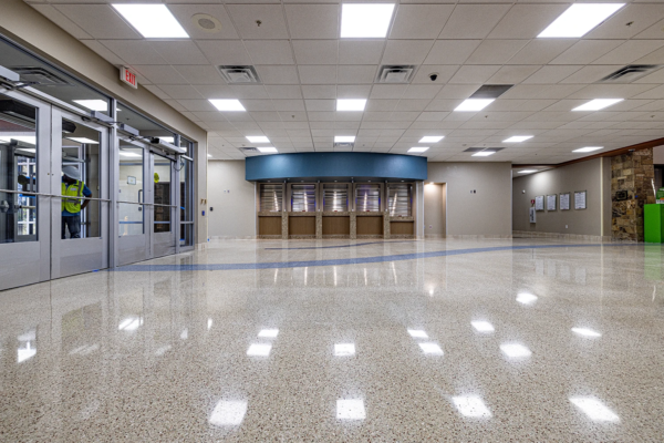 Terrazzo Floor Installation