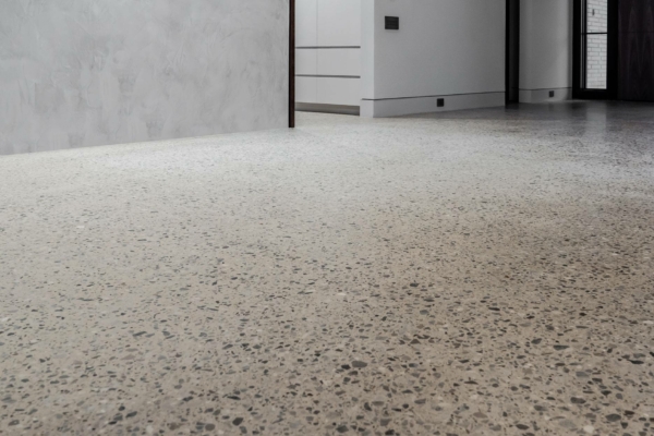 Terrazzo Floor Installation